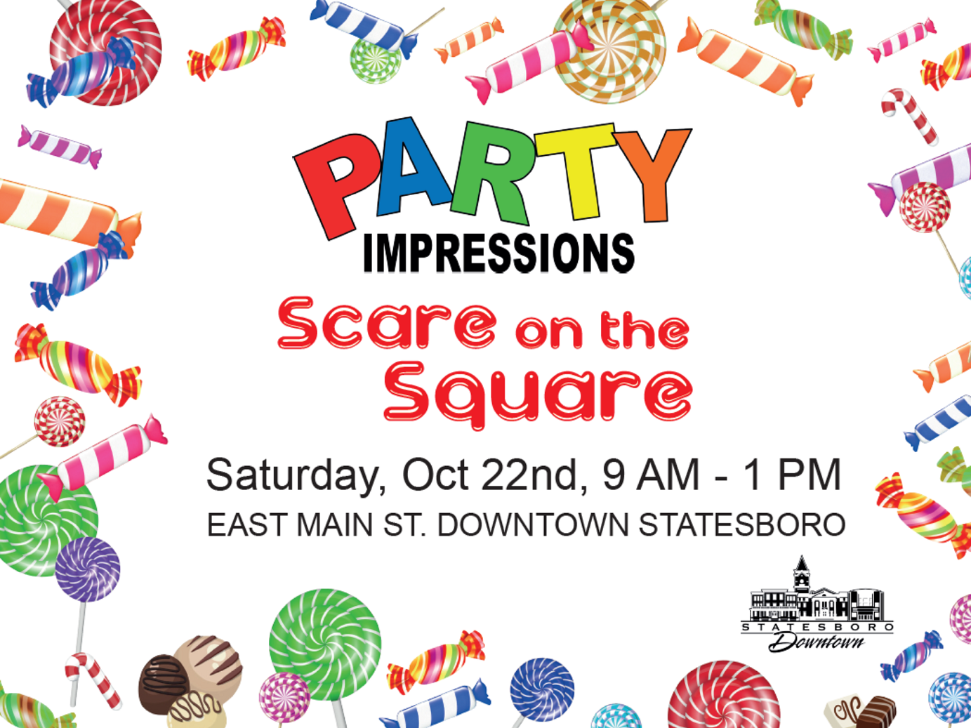 Scare on the Square Set for October 22nd Visit Statesboro