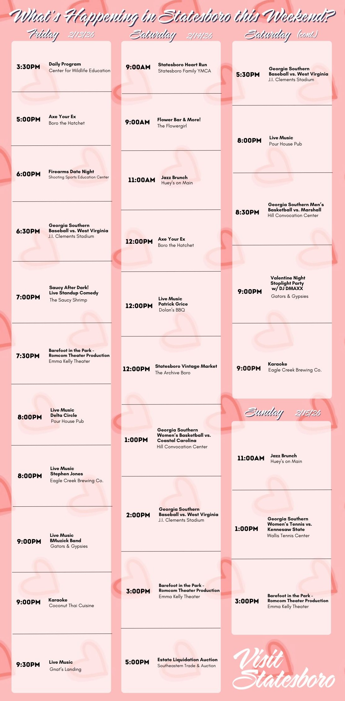 What’s Happening in Statesboro? (18 x 18 in) (20 x 20 in) (20 x 25 in) - 4