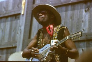 Blues musician Taj Mahal in 1968